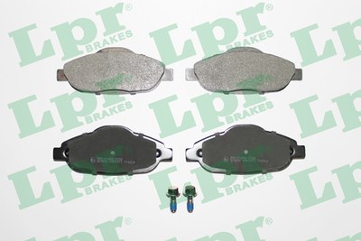 Колодки тормозные PEUGEOT 308 07-/3008 09- передние