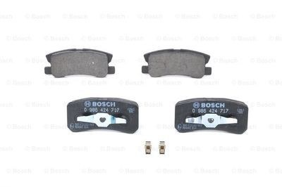 Колодки тормозные PEUGEOT 4007/MITSUBISHI PAJERO III/OUTLANDER 06> задние