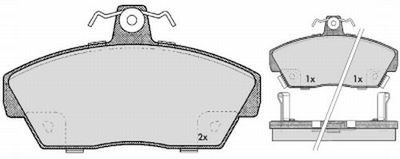 Колодки тормозные ROVER 200/400 89-00 передние