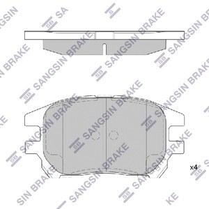 Колодки тормозные TOYOTA LEXUS RX300 00-03 передние