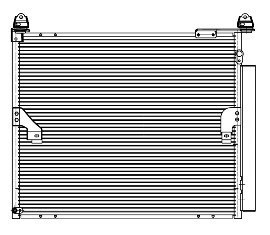 Конденсер TOYOTA LAND CRUISER PRADO 09-