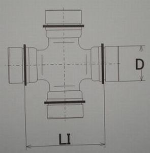 Крестовина кард.вала NISSAN 38.00x20.01 DATSUN /SUNNY