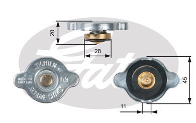 Крышка радиатора HYUNDAI/KIA/MAZDA/MITSUBISHI/NISSAN/TOYOTA/SUBARU