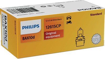 Лампа BAX 12V 5W B10d black
