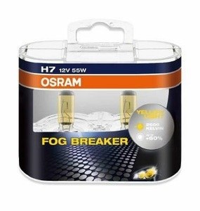 Лампа H7 12V 55W PX26d FOG BREAKER +60% (коробка 2шт.)