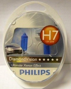 Лампа H7 12V 55W PX26d Diamond Vision (компл.2шт.)