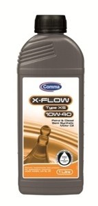 Масло моторное 10W40 COMMA 1л полусинтетика XFLOW TYPE XS