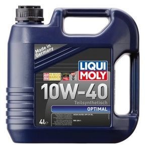 Масло моторное 10W40 LIQUI MOLY 4л полусинтетика Optimal