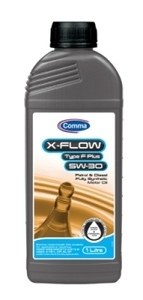 Масло моторное 5W30 COMMA 1л синтетика XFLOW TYPE F PLUS