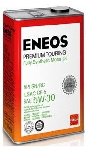 Масло моторное 5W30 ENEOS 4л синтетика Premium Touring SN