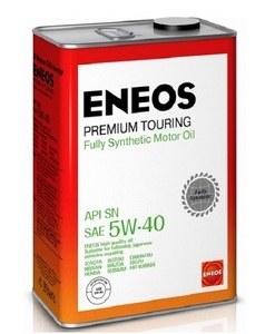 Масло моторное 5W40 ENEOS 4л синтетика Premium Touring SN