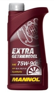 Масло трансмиссионное 75W90 MANNOL 8103 1л синтетика Extra Getriebeoel GL4/GL5 LS