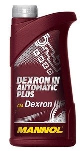 Масло трансмиссионное MANNOL 8206 1л синтетика Dexron III Automatic Plus