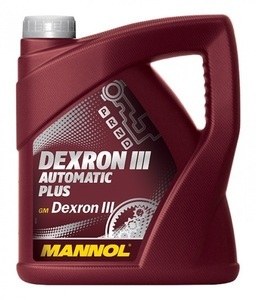 Масло трансмиссионное MANNOL 8206 4л синтетика Dexron III Automatic Plus