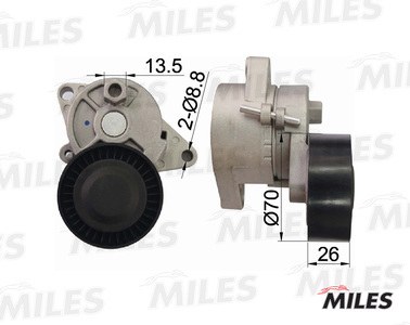 Натяжитель ремня приводного BMW E39/E46/E60/X5 M52/M54