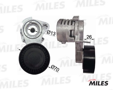 Натяжитель ремня приводного BWM X5/E60/E65/E90 N52/53