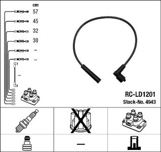 Провода в/в LADA 2110/111/112 RC-LD1201