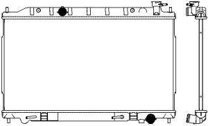 Радиатор NISSAN TEANA 2.3/3.5 06-08
