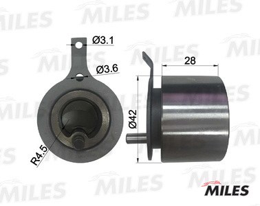 Ролик ремня ГРМ DAEWOO MATIZ/SPARK 0.8/1.0 03-