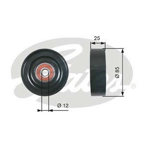Ролик ремня приводного NISSAN SUNNY/ALMERA 2006- конд.