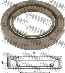 Сальник привода VOLVO S40 I/S60 I/V70 II