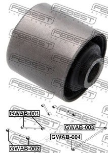 Сайлентблок тяги GREAT WALL HOVER/SAFE F1 05- зад.подв.