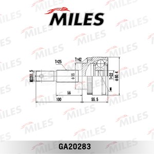ШРУС NISSAN ALMERA N16 1.5 00-03 нар. +ABS
