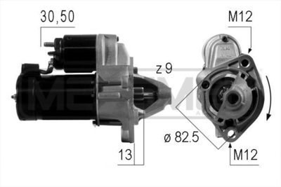 Стартер VAG 1.6-2.0 -00 1.1кВт