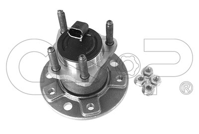 Ступица с подшипником OPEL ASTRA H/ZAFIRA 04- зад. (5 отв.)