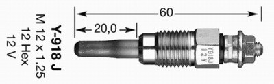 Свеча накала D-Power 2 Y-918J