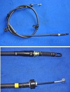 Трос ручного тормоза (диск.) HYUNDAI ELANTRA 00- прав.
