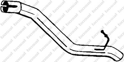 Выхлопная труба FORD FOCUS II 1.4-2.0 SEDAN