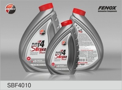 Жидкость тормозная FENOX DOT 4 1л