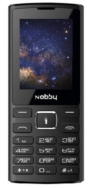 Мобильные телефоны NOBBY 210 черный (2 SIM)