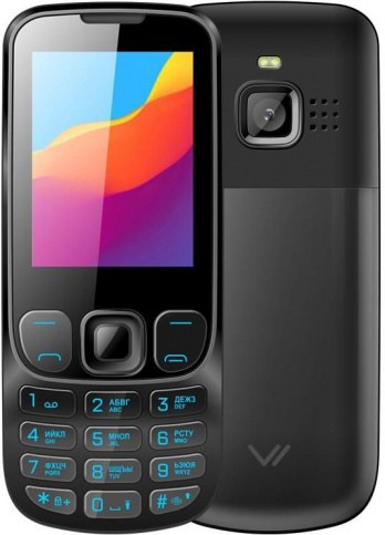 Мобильные телефоны VERTEX D547 черная сталь/металл (2 SIM)