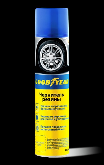 Чернитель резины GOODYEAR, аэрозоль 400 мл