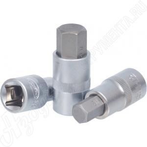 Головка со вставкой шестигранник 7mm (1/2