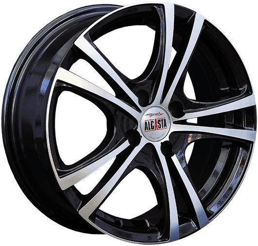 Колесный диск ALCASTA M05 6x15/4x100 ET48 D54.1 BKF