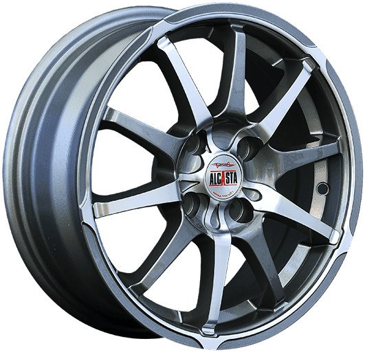 Колесный диск ALCASTA M10 6.5x16/4x100 ET50 D60.1 GMF