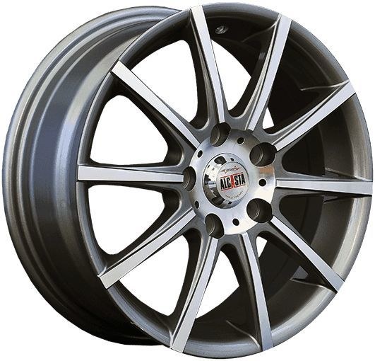 Колесный диск ALCASTA M12 6x15/4x100 ET48 D54.1 GMF*(Биение)