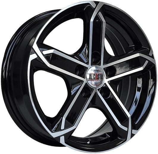 Колесный диск ALCASTA M19 6.5x16/5x100 ET35 D57.1 BKF