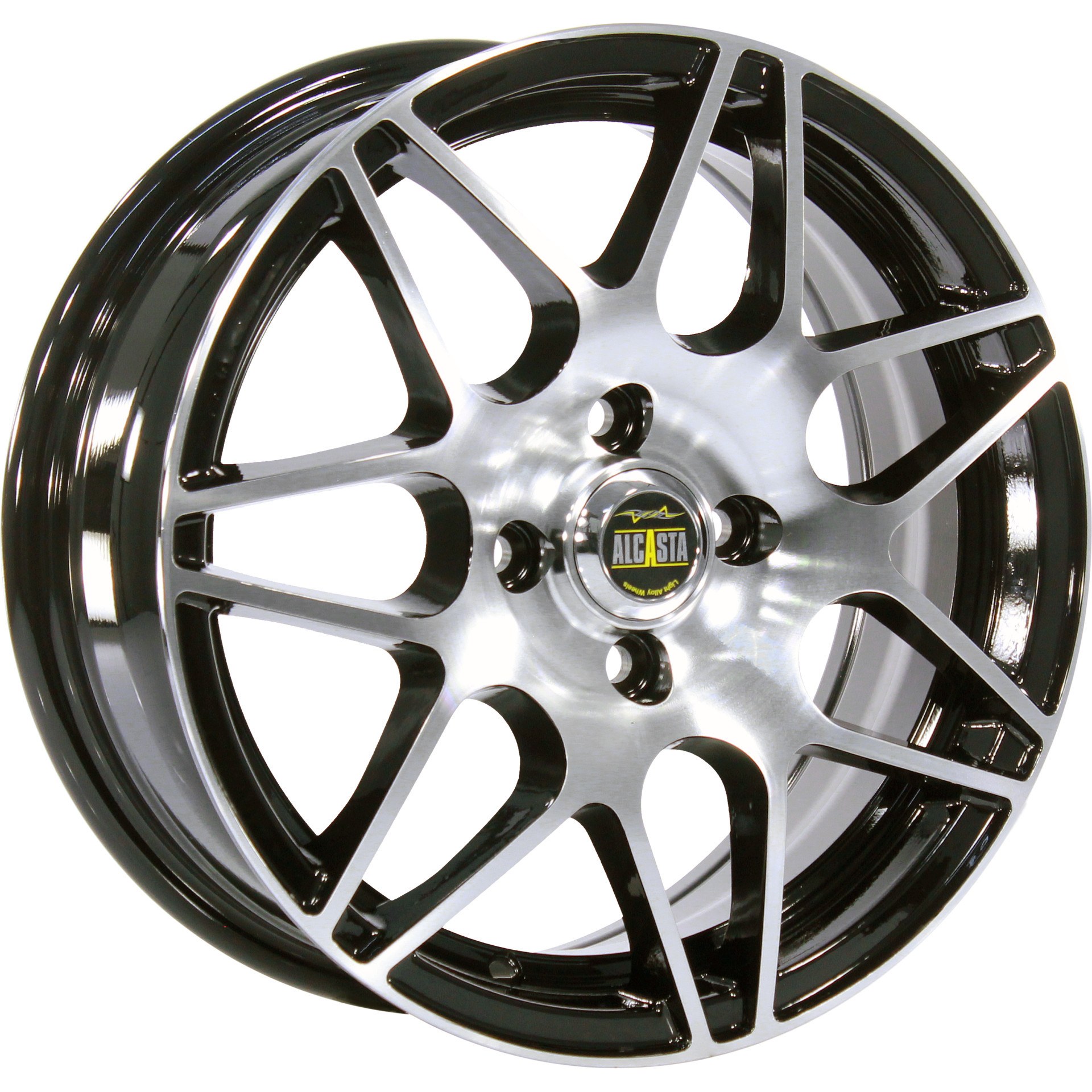 Колесный диск ALCASTA M28 6x15/4x100 ET50 D60.1 BKF