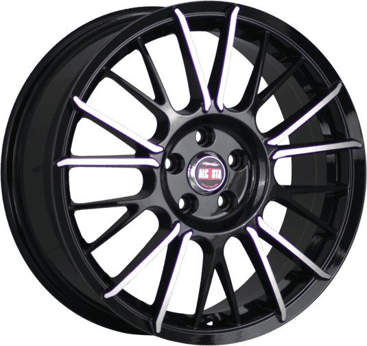 Колесный диск ALCASTA M33 6x15/4x100 ET40 D60.1 BKF