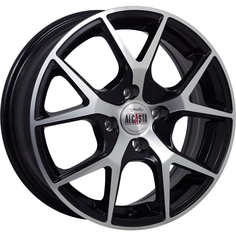 Колесный диск ALCASTA M52 6x15/4x100 ET46 D54.1 BKF