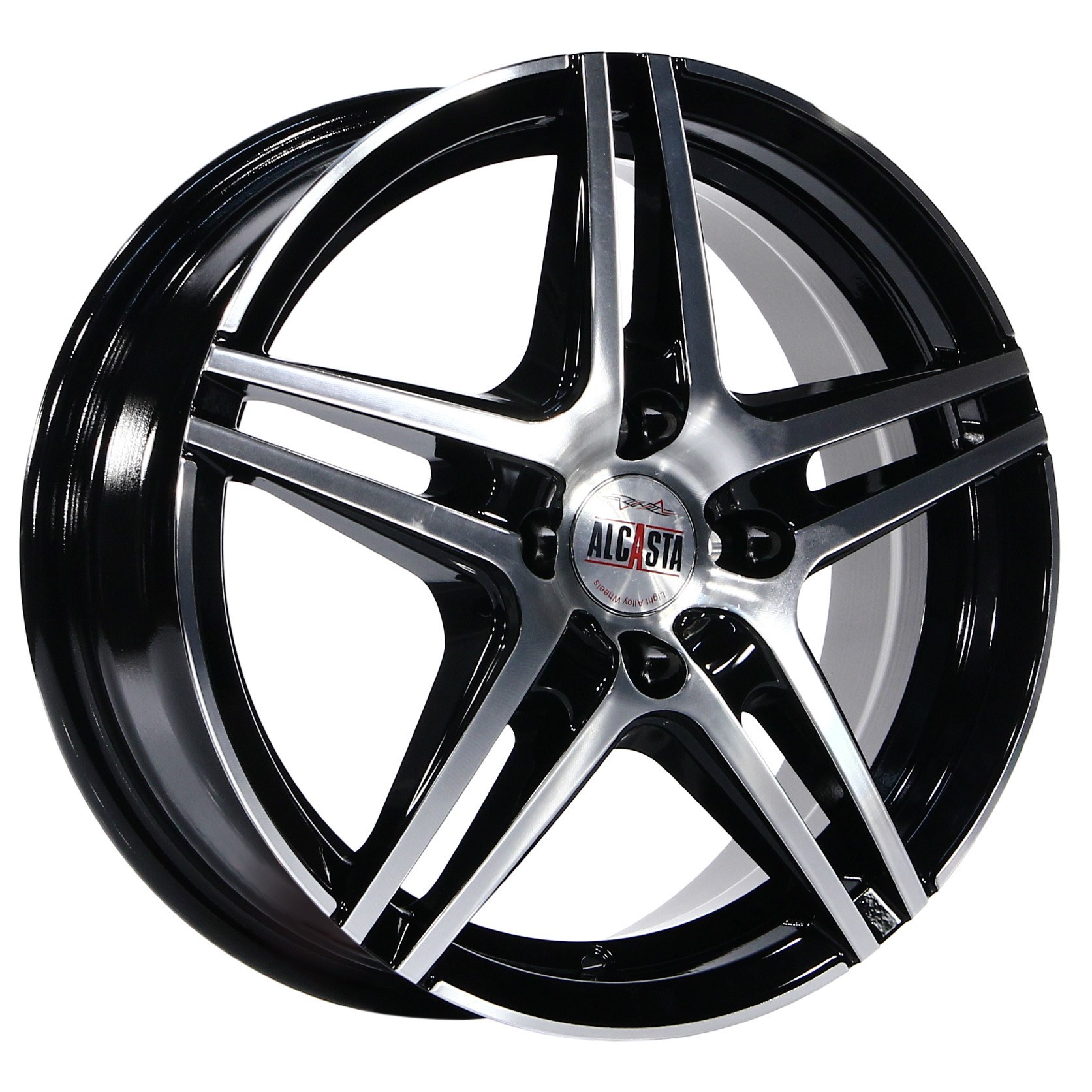 Колесный диск ALCASTA M54 6.5x16/4x100 ET36 D60.1 BKF