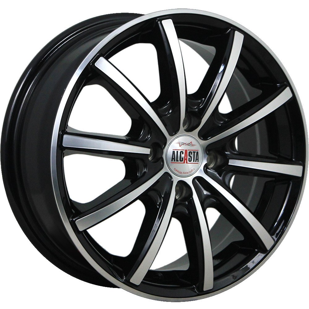 Колесный диск ALCASTA M58 6x15/4x100 ET50 D60.1 BKF