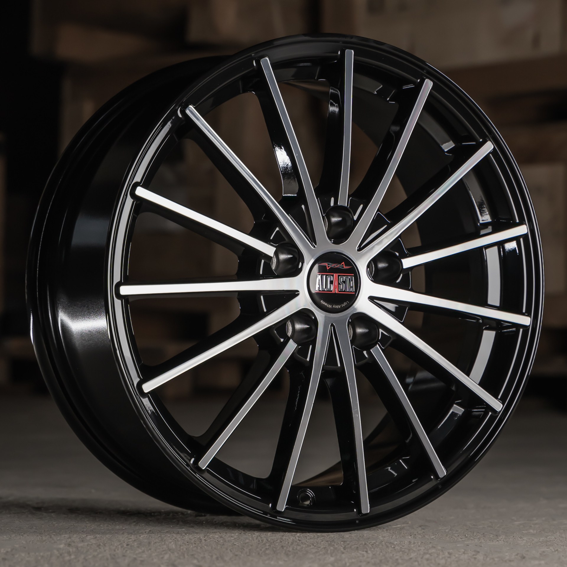 Колесный диск ALCASTA M60 7x17/5x114.3 ET45 D54.1 BKF