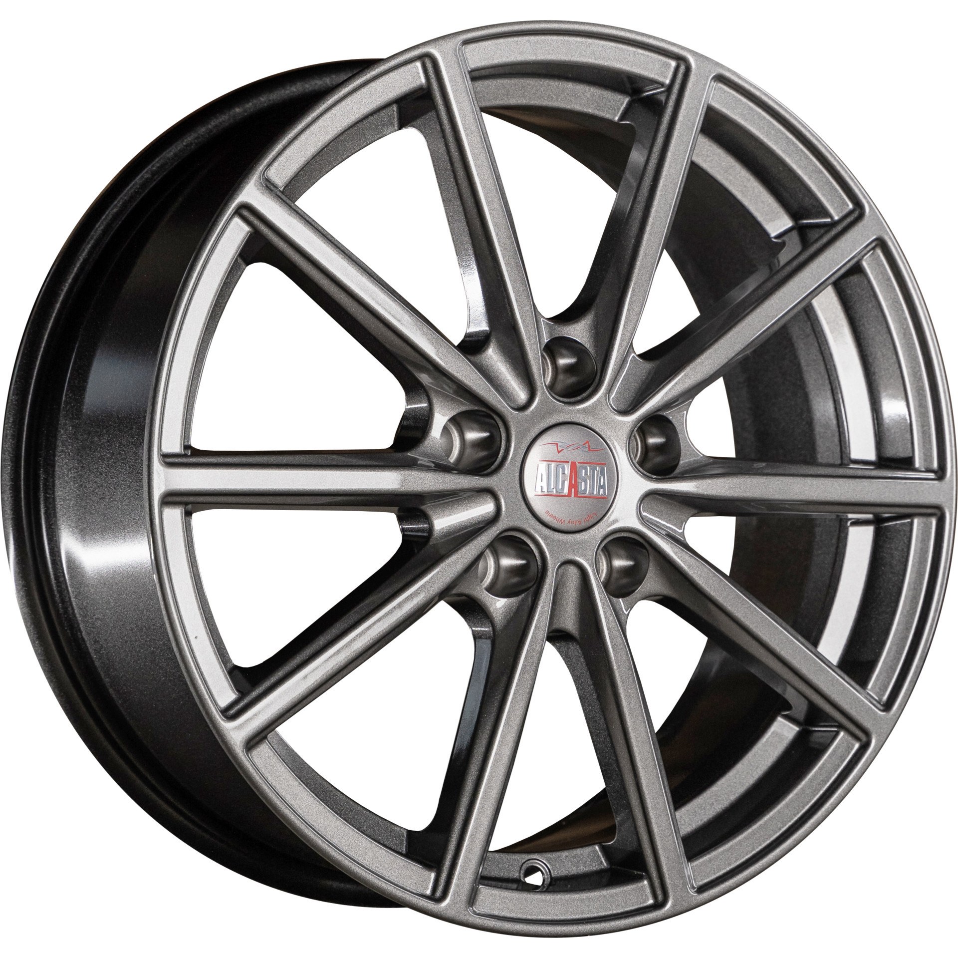 Колесный диск ALCASTA M61 7x17/5x114.3 ET45 D54.1 GRAPHITE