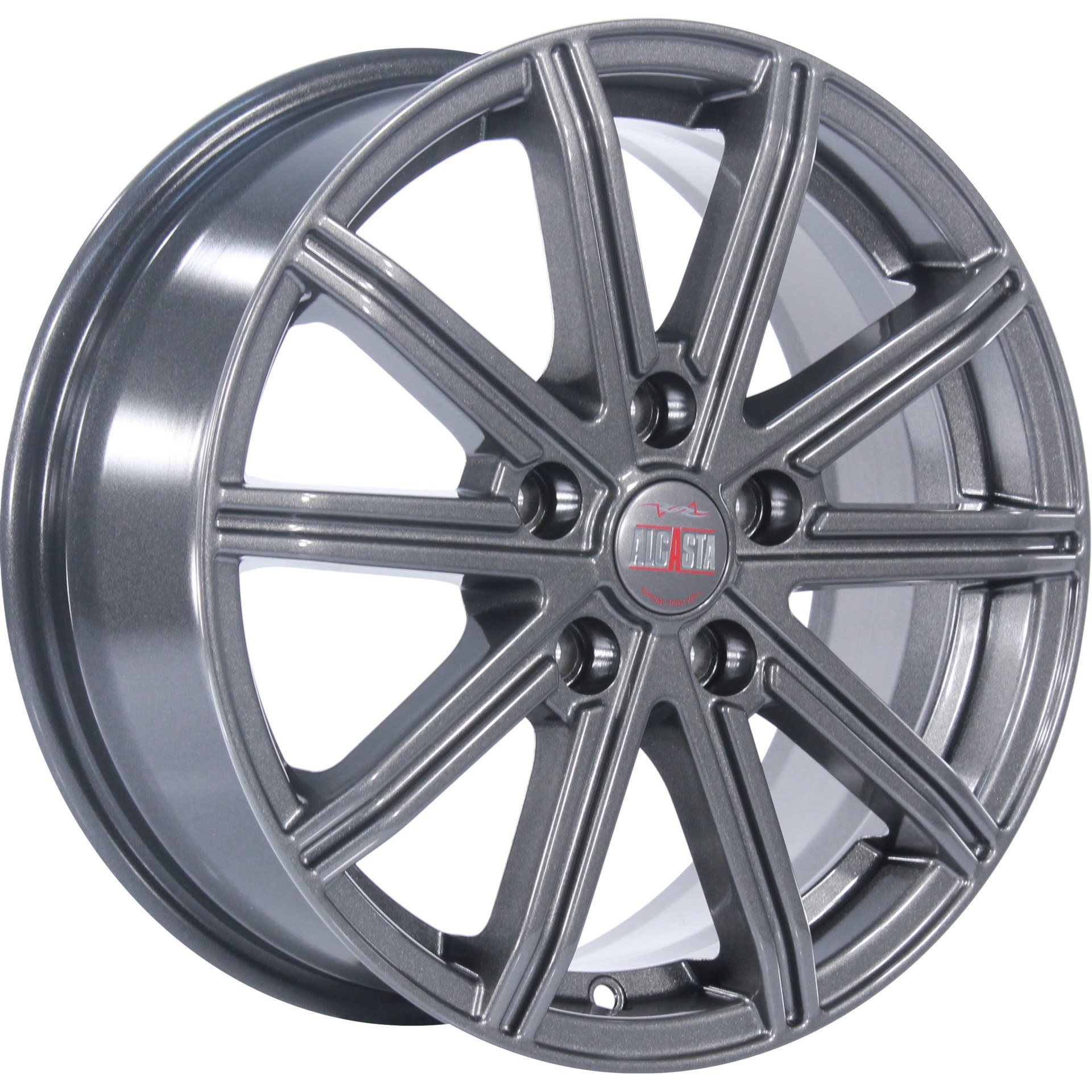 Колесный диск ALCASTA M64 7x17/5x114.3 ET47 D67.1 GRAPHITE