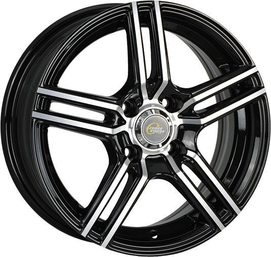 Колесный диск CROSS STREET Y3177 6x15/4x100 ET48 D54.1 BKF